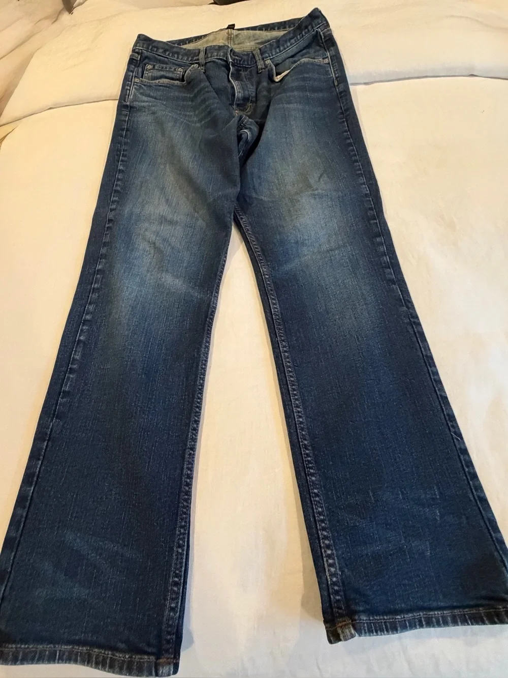 Banana Republic Dark Blue Flared Jeans